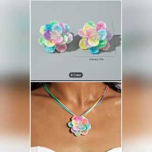 Resin Jewelry Set